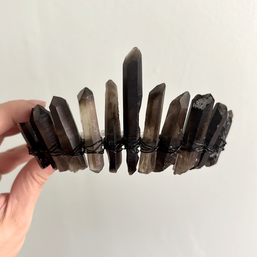 Smokey Quartz Tiara